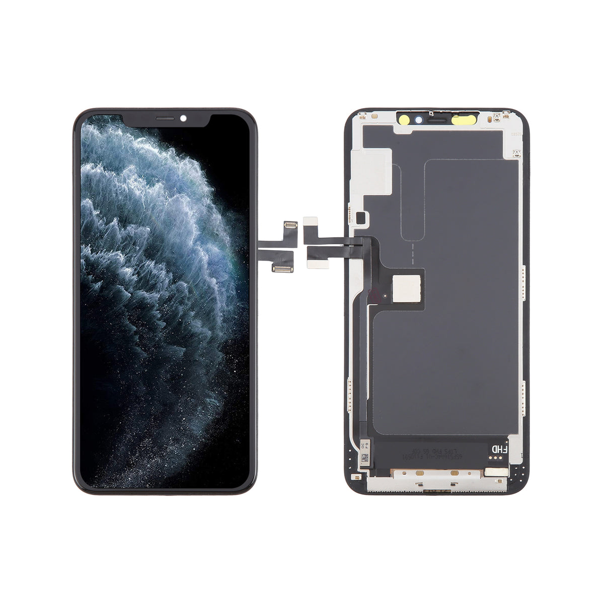 For iPhone 11 Pro Max ZY incell HD 1:1 LCD Screen with Digitizer Full Assembly, Remove IC Need Professional Repair