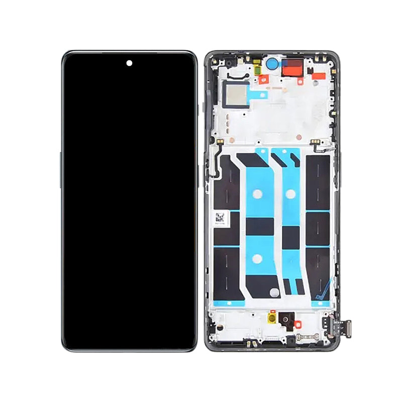 For OnePlus 11R CPH2487 Original AMOLED LCD Screen Digitizer Full Assembly with Frame