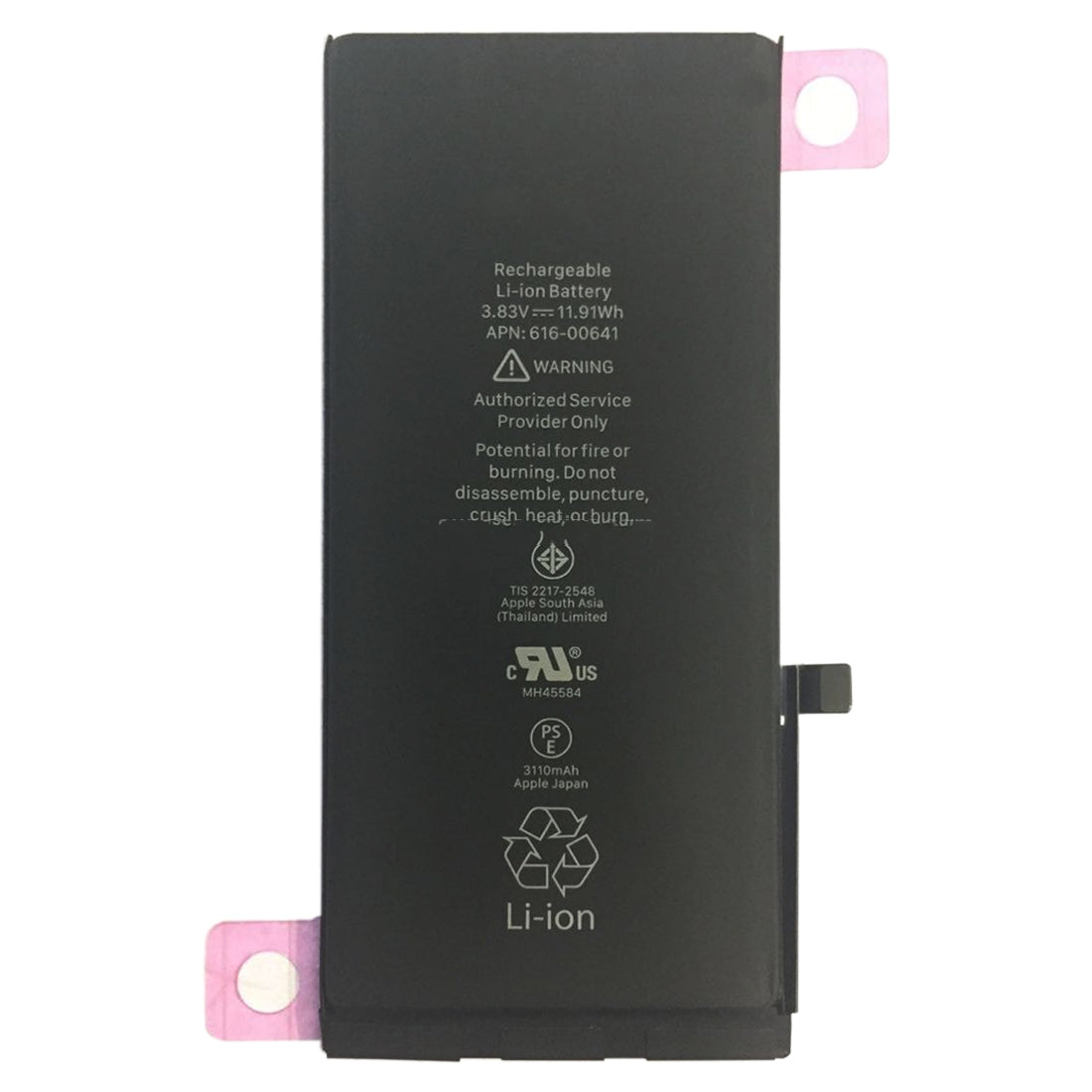 Cell Phone Batteries For IPhone 11 3110mAh Li-ion Battery Replacement