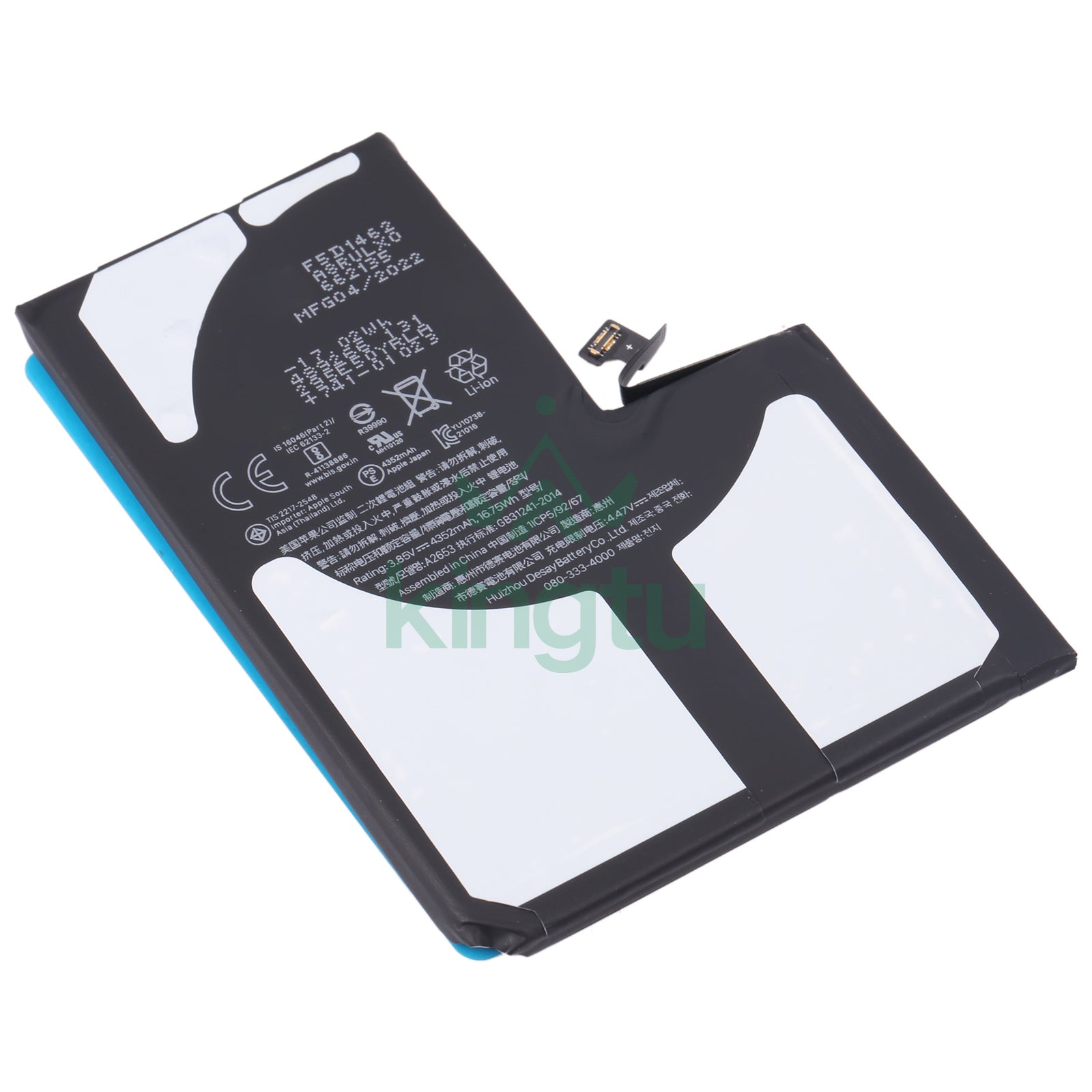 Repair Phone Parts For iPhone 13 Pro Max 4352mAh Li-ion Battery