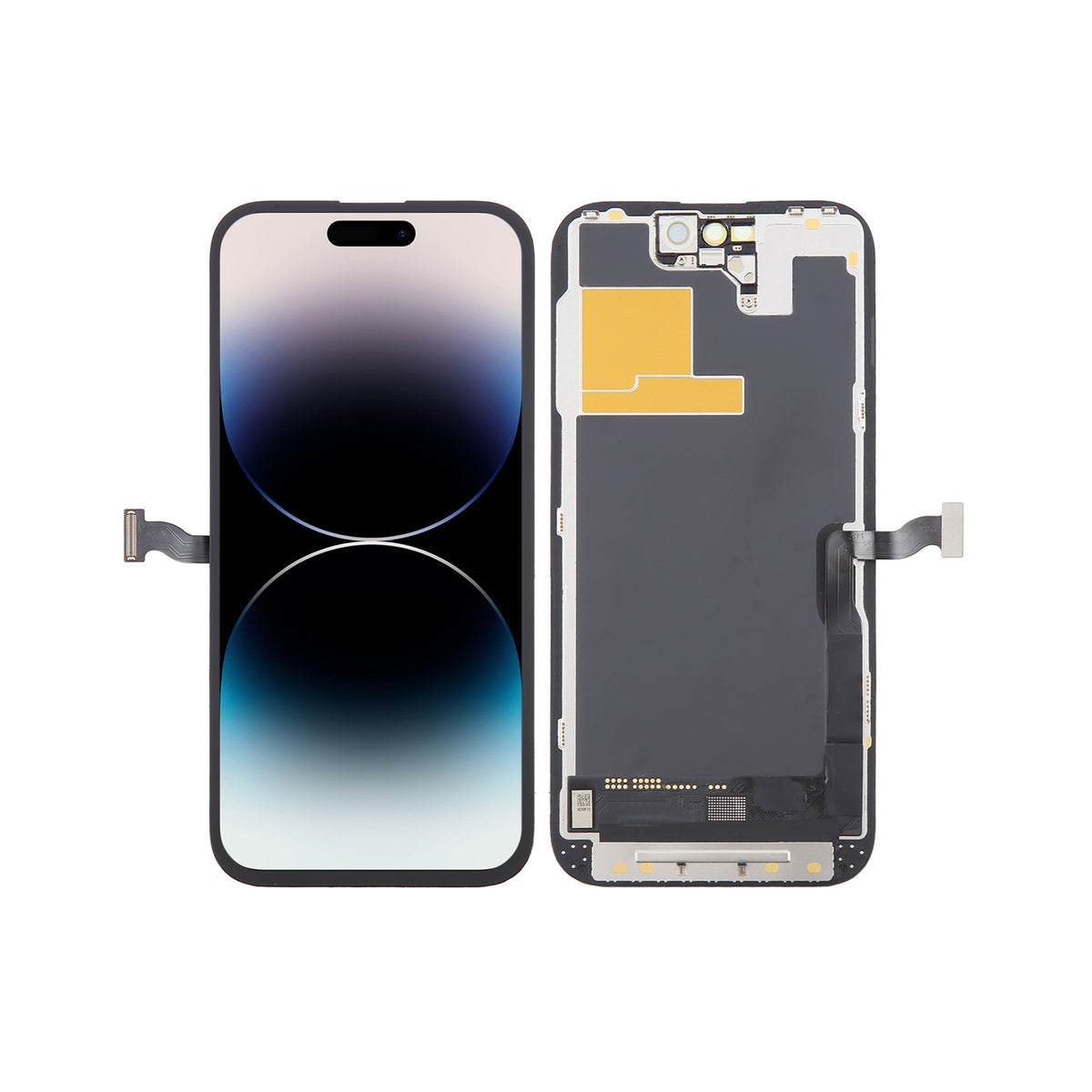 For iPhone 14 Pro YK OLED LCD Screen with Digitizer Full Assembly, Remove IC Need Professional Repair