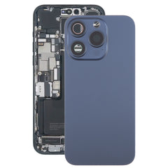 Mobile Phone Back Housing For iPhone 15 Pro Max Battery Back Cover with Camera Lens Cover + MagSafe Magnet