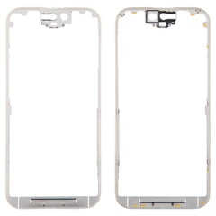 Mobile Phone Front Bezel Frame with Adhesive Tape for iPhone 15 Pro LCD Middle Frame Replacement