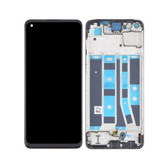 For OPPO A78 4G CPH2565 OLED LCD Screen Digitizer Full Assembly with Frame