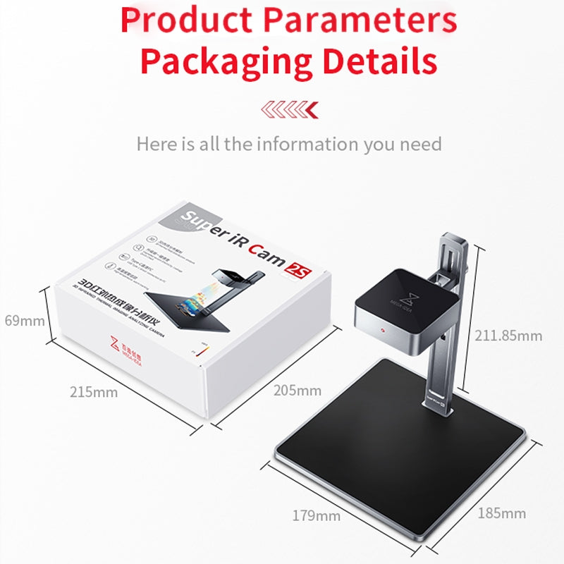 Qianli MEGA-IDEA Super IR Cam 2S 3D Infrared Thermal Imaging Analyzing Camera