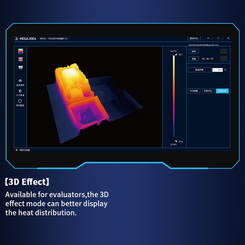 Qianli MEGA-IDEA Super IR Cam 2S 3D Infrared Thermal Imaging Analyzing Camera