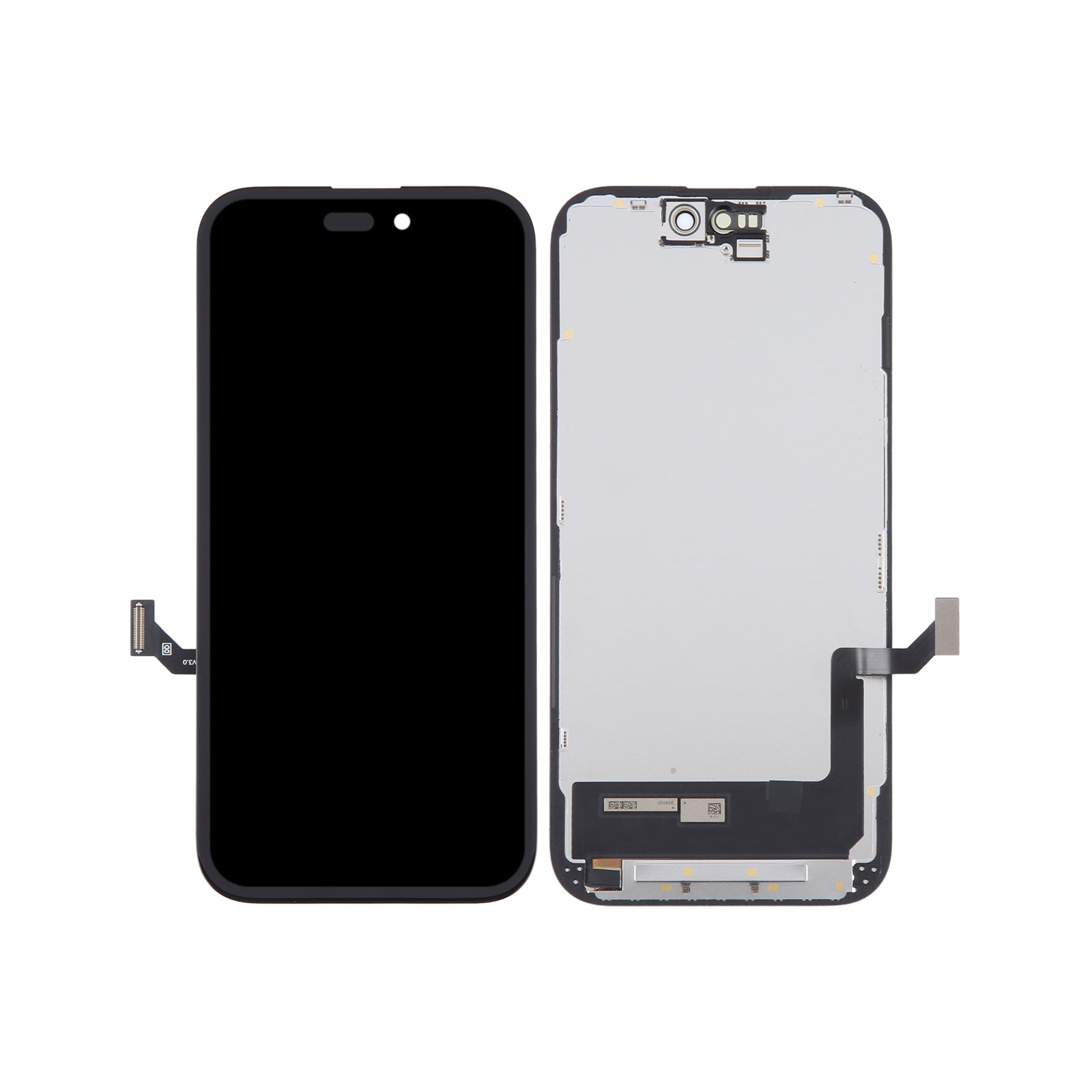 Replacement Mobile Phone Repair For iPhone 15 Soft DD OLED LCD Screen with Digitizer Full Assembly