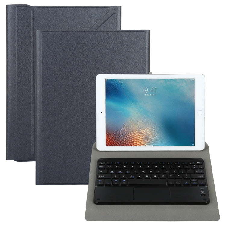 Universal Detachable Bluetooth Keyboard + Leather Case with Touchpad for iPad 9-10 inch