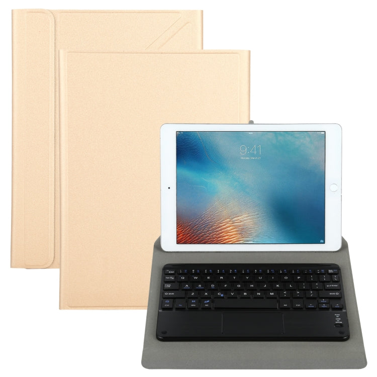 Universal Detachable Bluetooth Keyboard + Leather Case with Touchpad for iPad 9-10 inch