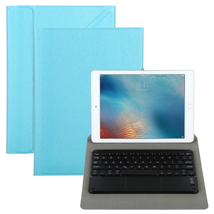 Universal Detachable Bluetooth Keyboard + Leather Case with Touchpad for iPad 9-10 inch