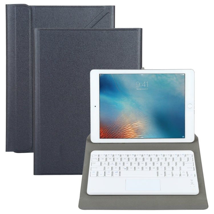 Universal Detachable Bluetooth Keyboard + Leather Case with Touchpad for iPad 9-10 inch