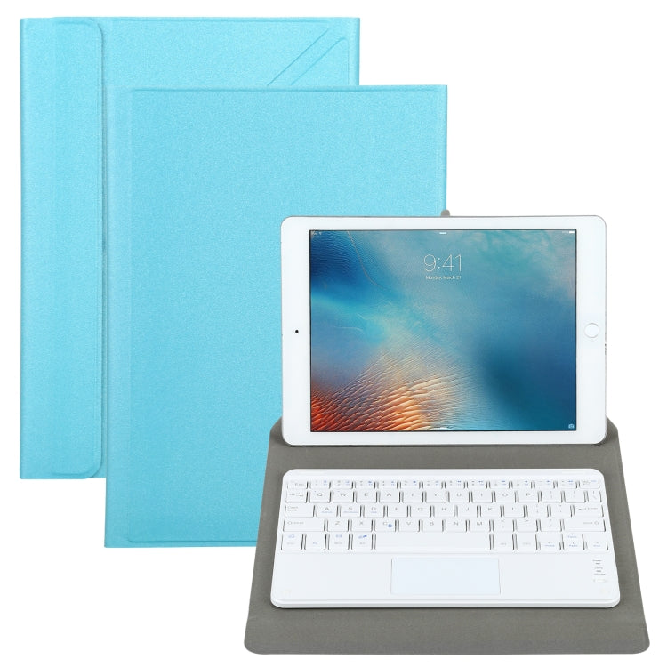 Universal Detachable Bluetooth Keyboard + Leather Case with Touchpad for iPad 9-10 inch