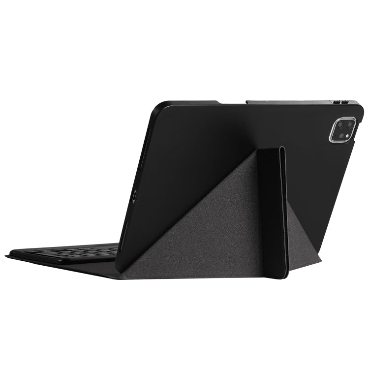 B011 Splittable Bluetooth Keyboard Leather Case with Triangle Holder & Pen Slot