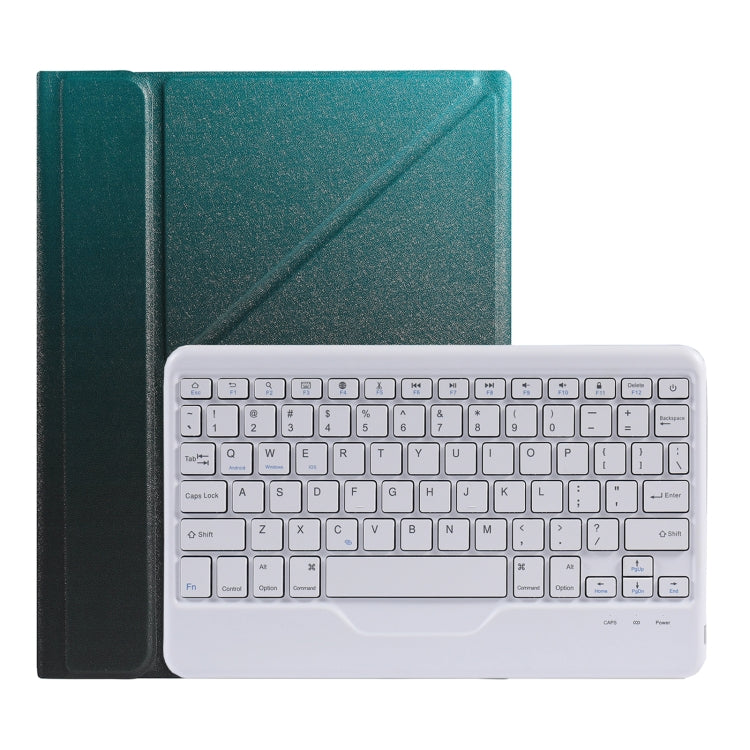 B011 Splittable Bluetooth Keyboard Leather Case with Triangle Holder & Pen Slot