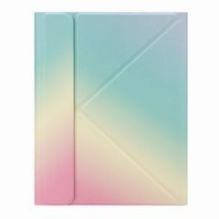 H-097C Touch Bluetooth Keyboard Leather Case with Rear Three-fold Holder, For iPad Pro 11 inch 2021 & 2020 & 2018 / Air 2020 10.9