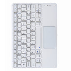 H-097C Touch Bluetooth Keyboard Leather Case with Rear Three-fold Holder, For iPad Pro 11 inch 2021 & 2020 & 2018 / Air 2020 10.9