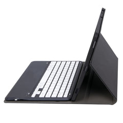 C12B Detachable Pen Slot Bluetooth Keyboard Leather Tablet Case