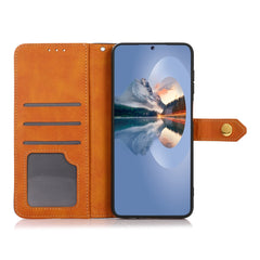 KHAZNEH Dual-color Cowhide Texture Flip Leather Phone Case, Series 1