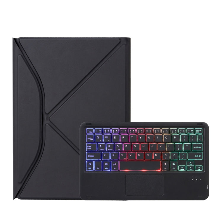 Z11B-AS Pen Slot Touchpad Backlight Bluetooth Keyboard Leather Tablet Case