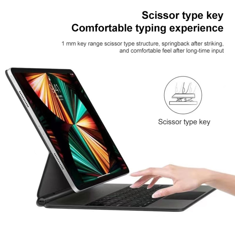 Bluetooth Keyboard Leather Case with Touch Pad