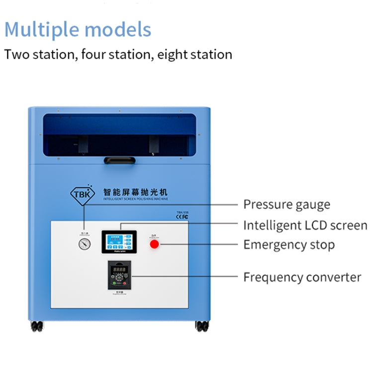 Multi-station Mobile Phone Screen Water Mill Polishing Machine