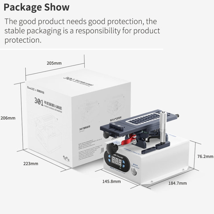 QianLi 3 in 1 Multifunctional 7 inch LCD Screen Separator Machine