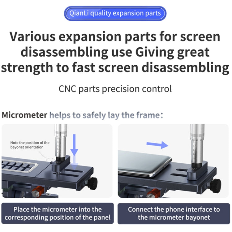 QianLi 3 in 1 Multifunctional 7 inch LCD Screen Separator Machine