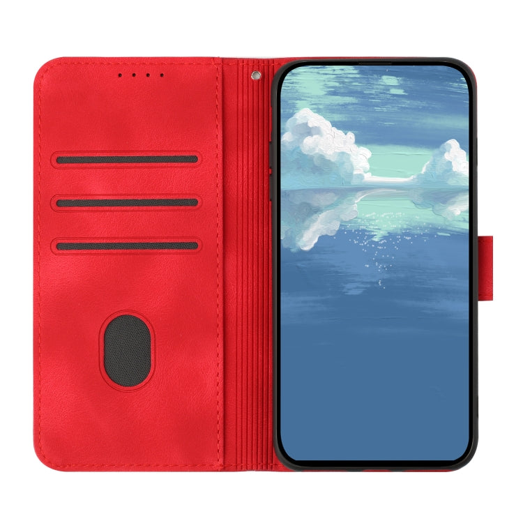 Line Pattern Skin Feel Leather Phone Case, For iPhone XR, For iPhone XS Max, For iPhone 6 Plus/7 Plus/8 Plus, For iPhone 5s / SE