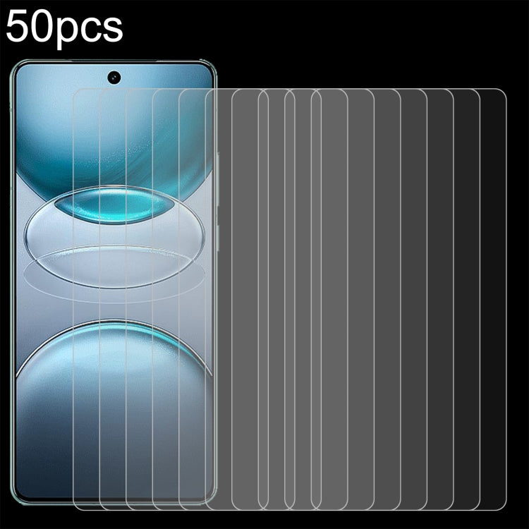50pcs 0.26mm 9H 2.5D Tempered Glass Film, For vivo Y200 GT / iQOO Z9 Turbo+, For vivo iQOO Z9 Lite / Y03t / Y37 Pro, For vivo X100s / Y300 Pro, For vivo Y18s / Y37m 5G, For vivo Y36t 4G / Y28s / T3 Lite, For vivo iQOO Neo9s Pro / Pro+ / S19������������...