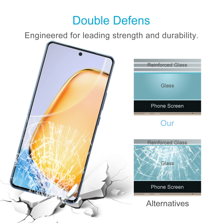 50pcs 0.26mm 9H 2.5D Tempered Glass Film, For vivo Y200 GT / iQOO Z9 Turbo+, For vivo iQOO Z9 Lite / Y03t / Y37 Pro, For vivo X100s / Y300 Pro, For vivo Y18s / Y37m 5G, For vivo Y36t 4G / Y28s / T3 Lite, For vivo iQOO Neo9s Pro / Pro+ / S19������������...