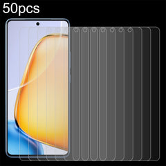 50pcs 0.26mm 9H 2.5D Tempered Glass Film, For vivo Y200 GT / iQOO Z9 Turbo+, For vivo iQOO Z9 Lite / Y03t / Y37 Pro, For vivo X100s / Y300 Pro, For vivo Y18s / Y37m 5G, For vivo Y36t 4G / Y28s / T3 Lite, For vivo iQOO Neo9s Pro / Pro+ / S19������������...