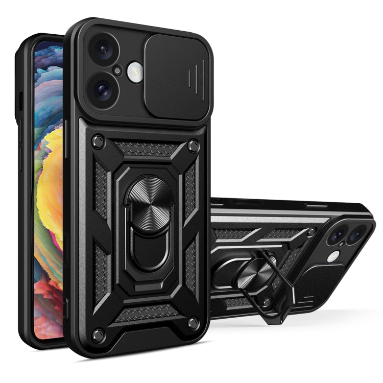 Sliding Camera Cover Design TPU+PC Phone Case