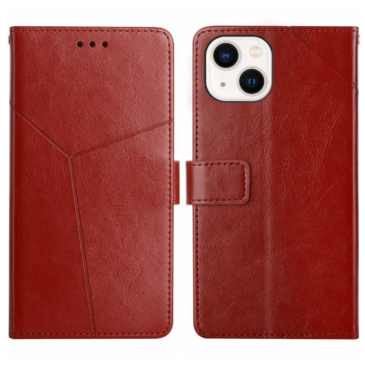 HT01 Y-shaped Pattern Flip Leather Phone Case, Series 1