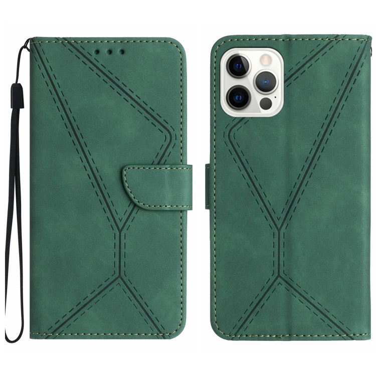 Stitching Embossed Leather Phone Case, Series 1