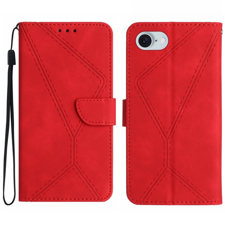 Stitching Embossed Leather Phone Case, Series 1