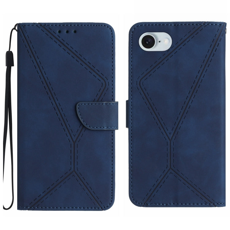 Stitching Embossed Leather Phone Case, Series 1