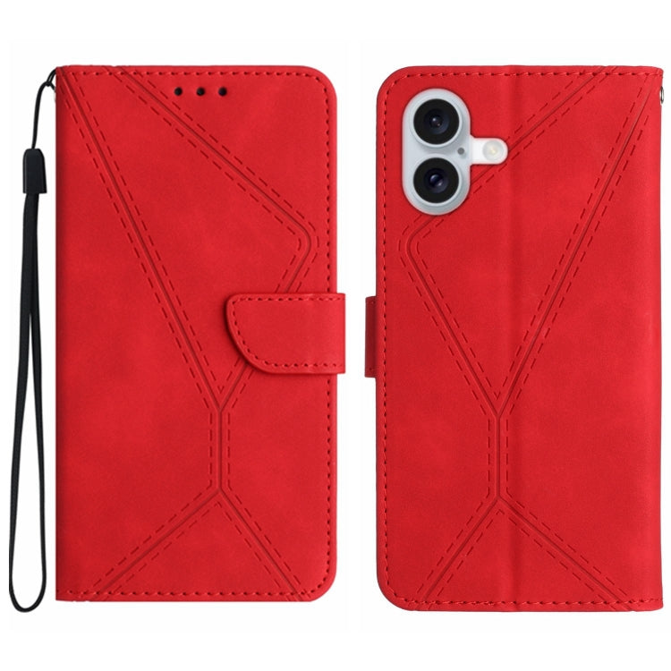 Stitching Embossed Leather Phone Case, Series 1