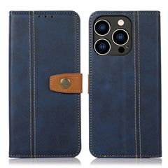 Stitching Thread Calf Texture Leather Phone Case, Series 1