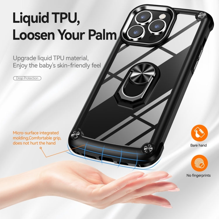 TPU + PC Lens Protection Phone Case with Ring Holder, Series 1