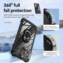 TPU + PC Lens Protection Phone Case with Ring Holder, Series 1