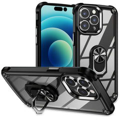 TPU + PC Lens Protection Phone Case with Ring Holder, Series 1