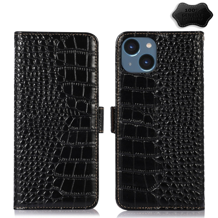 Crocodile Top Layer Cowhide Leather Phone Case, Series 1