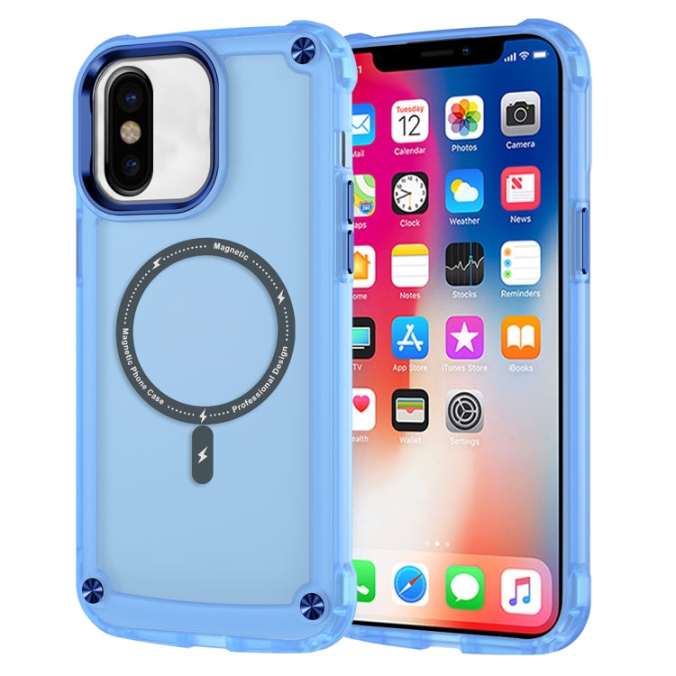 Skin Feel TPU + PC MagSafe Magnetic Phone Case, For iPhone 11 Pro Max, For iPhone 11, For iPhone 11 Pro, For iPhone X / XS, For iPhone XS Max