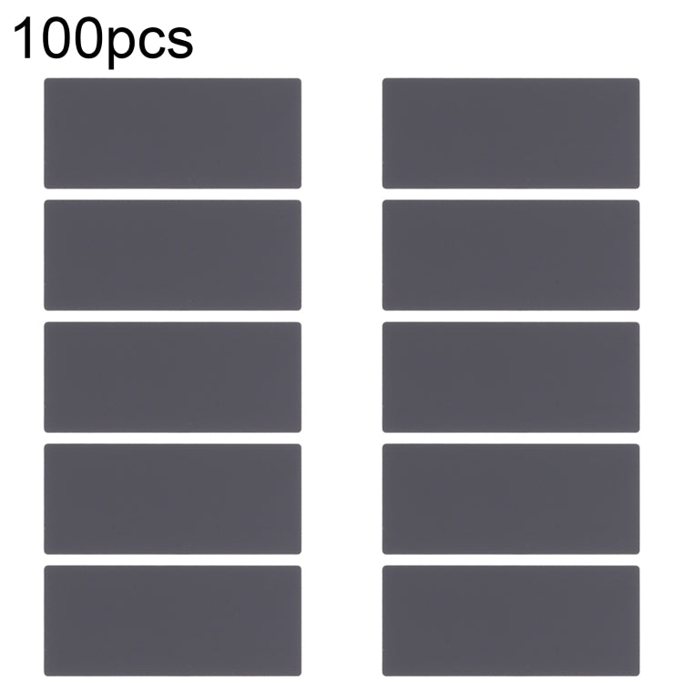 100set Battery Black Adhesive Strip Sticker