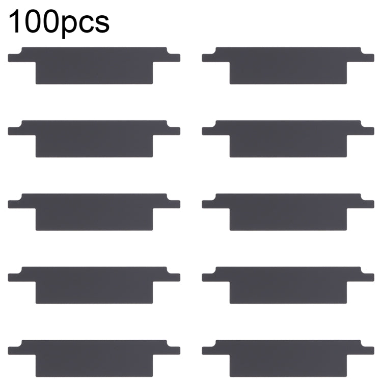 100set Battery Black Adhesive Strip Sticker