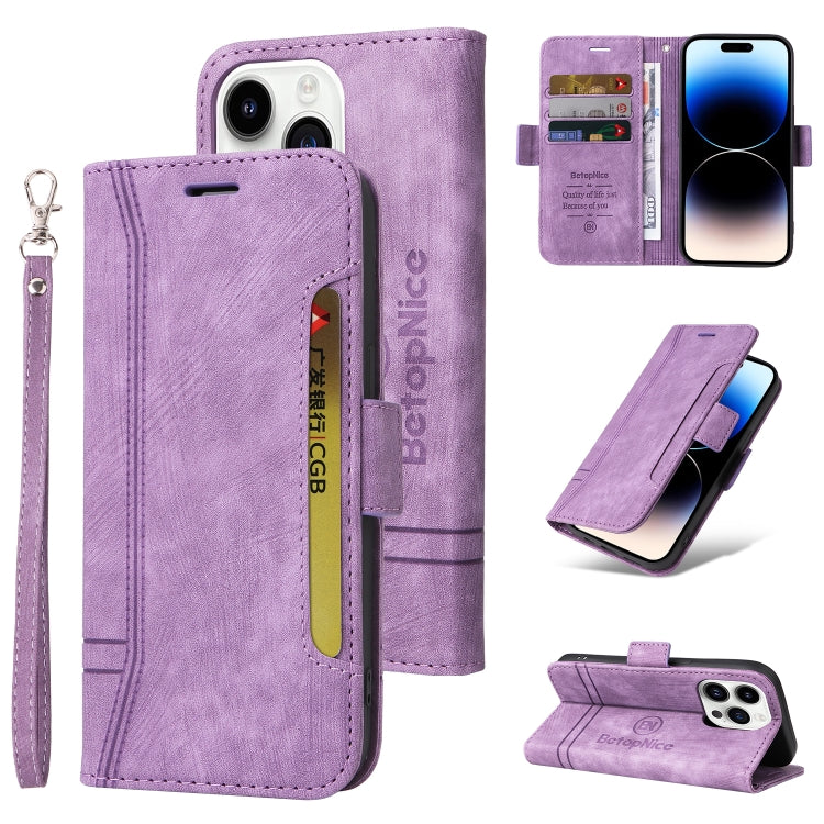 BETOPNICE Dual-side Buckle Leather Phone Case, Series 1