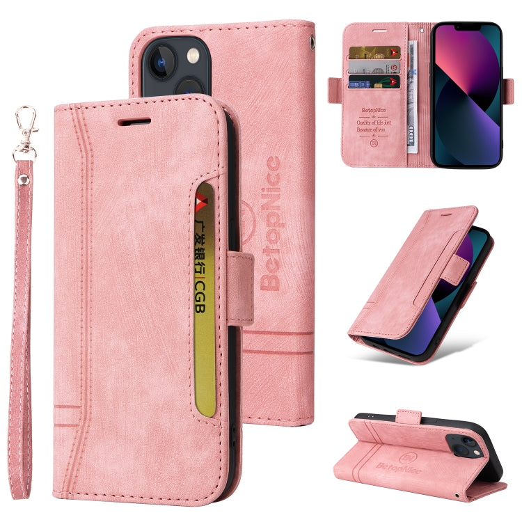 BETOPNICE Dual-side Buckle Leather Phone Case, Series 1