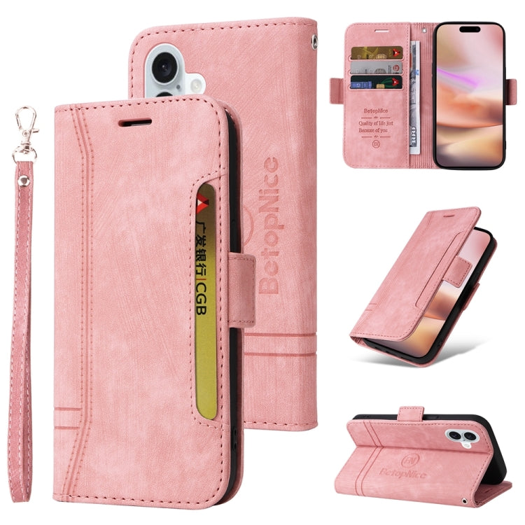 BETOPNICE Dual-side Buckle Leather Phone Case, Series 1