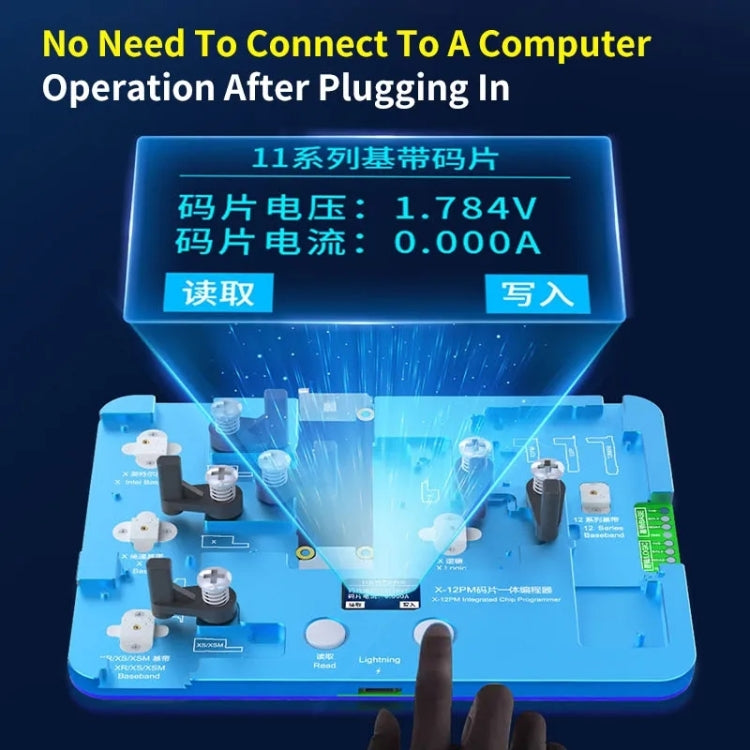 JCID BLE X-12PM Baseband Logic Chip EEPROM Data Reading and writing programmer