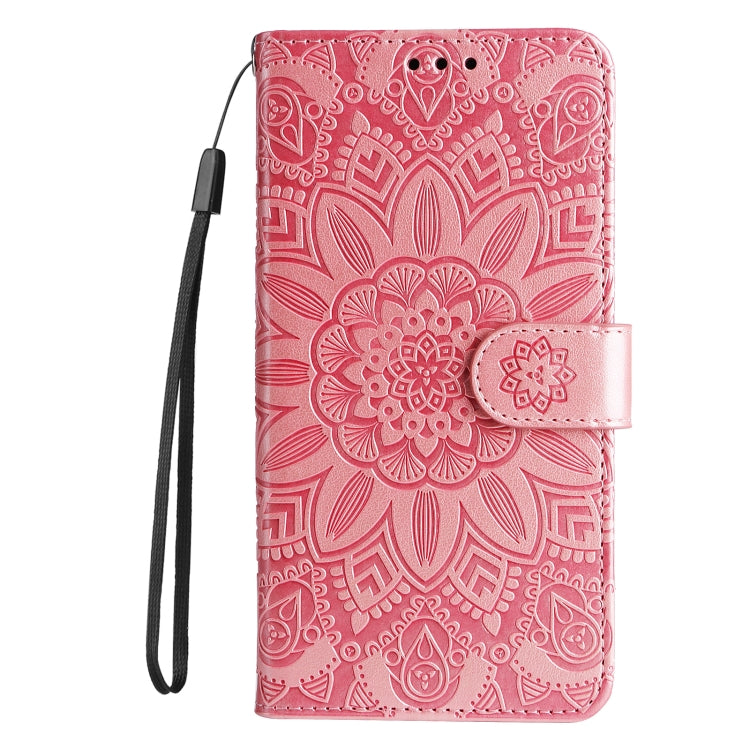 Embossed Sunflower Leather Phone Case, Series 1